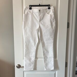 Old Navy Women's White Skinny Jeans